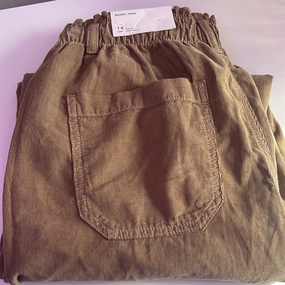 New American eagle Baggy jean size 14 high rise - Picture 2 of 2